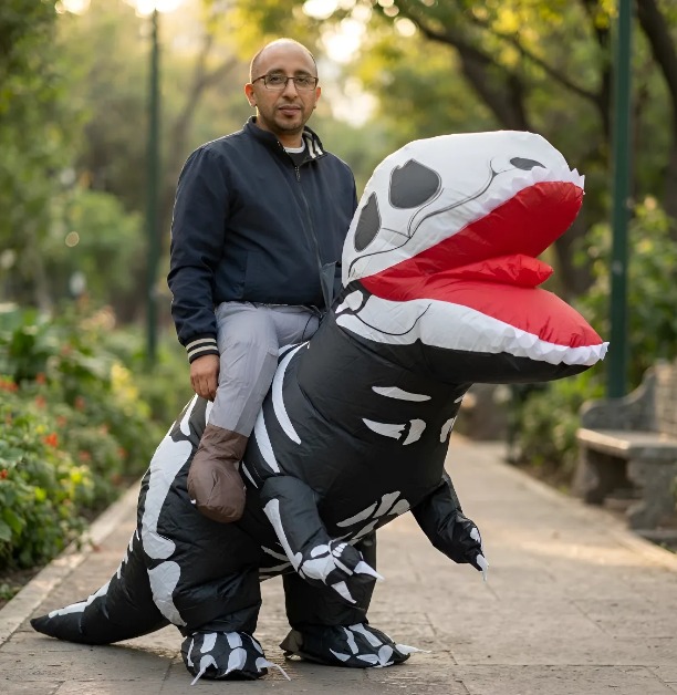 🦖 Disfraces Inflables para Adultos | Dinosaurio Esqueleto🦖 - Image 7
