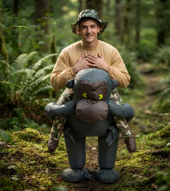 🦍Disfraces Inflables para Adultos | Mono 🦍 - Image 2