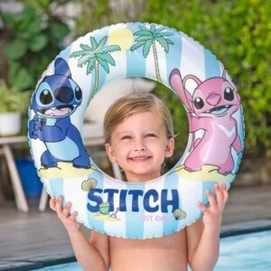 💙💛 Aro Inflable Bestway Stitch y Angel 56 cm – Referencia 9104U