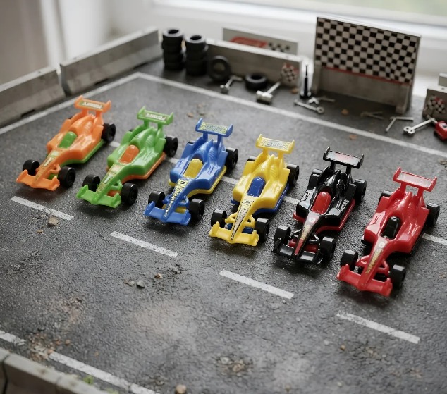 🏎️ Pista de Carreras Max Speed Super Cyclone Stunt Cross 6 Carritos - Image 6